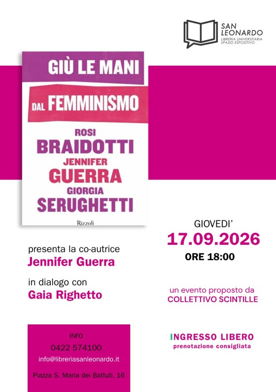 Gi&ugrave; le mani dal femminismo
