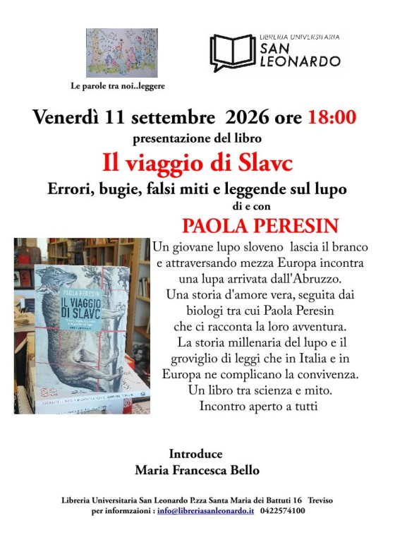 Presentazione del libro "Il viaggio di Slavc"