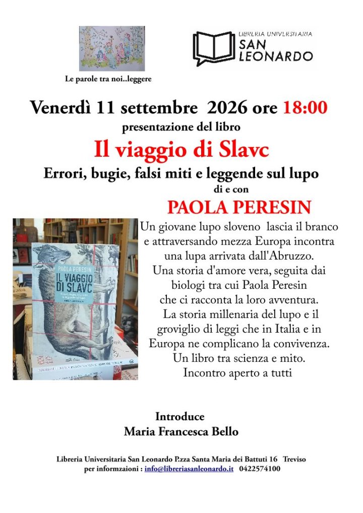 Presentazione del libro "Il viaggio di Slavc"